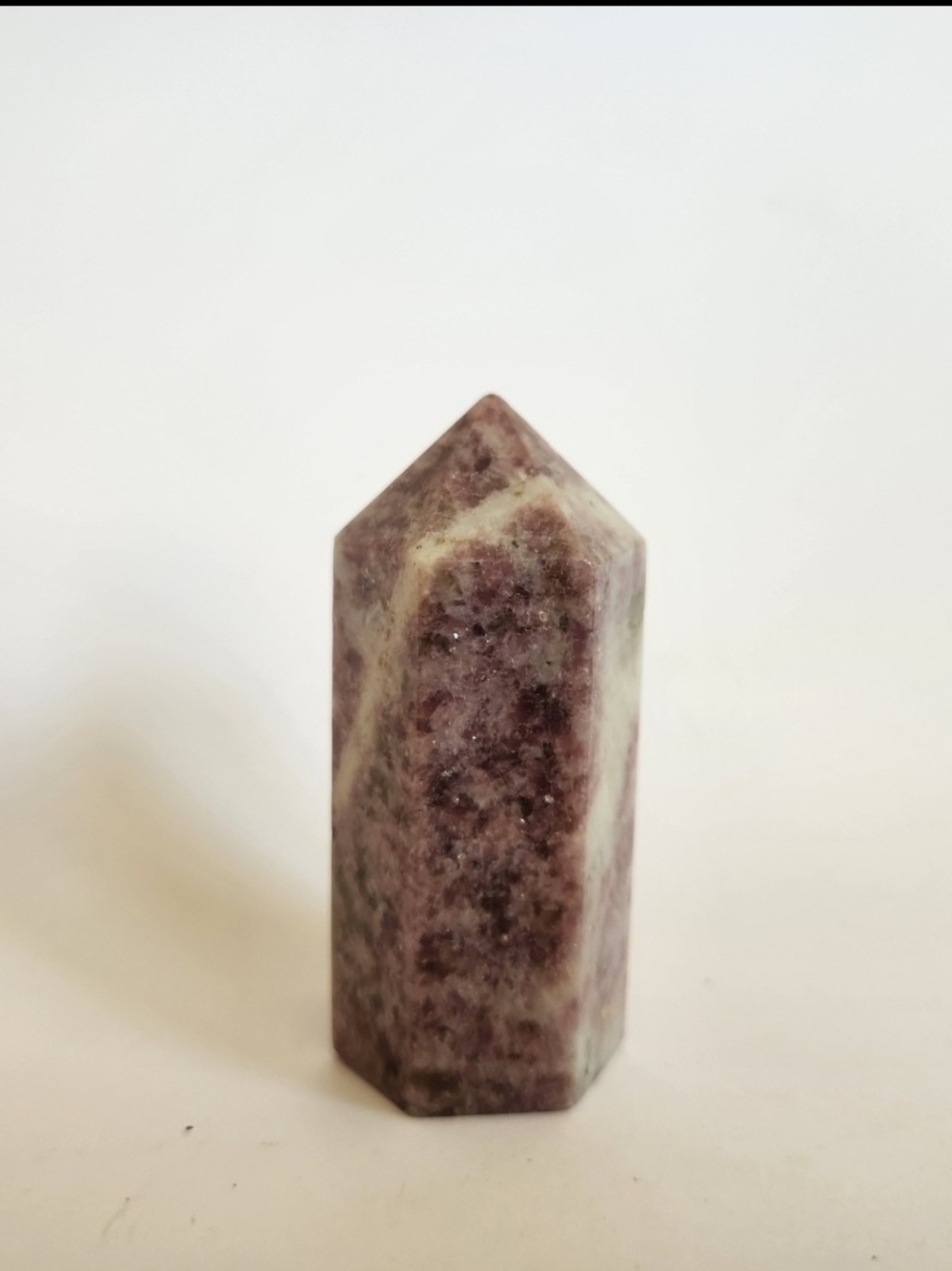 Lepidolite Crystal Tower Obelisk 2.75 Inches Purple
